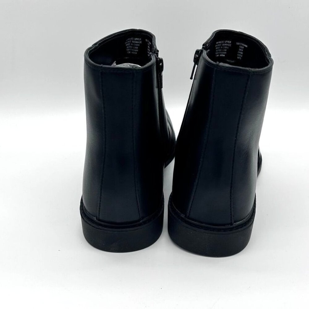 Alfani Liam Side-Zip Boots Men's Black US 13M Leather Ankle‎ Boots - Picture 5 of 8